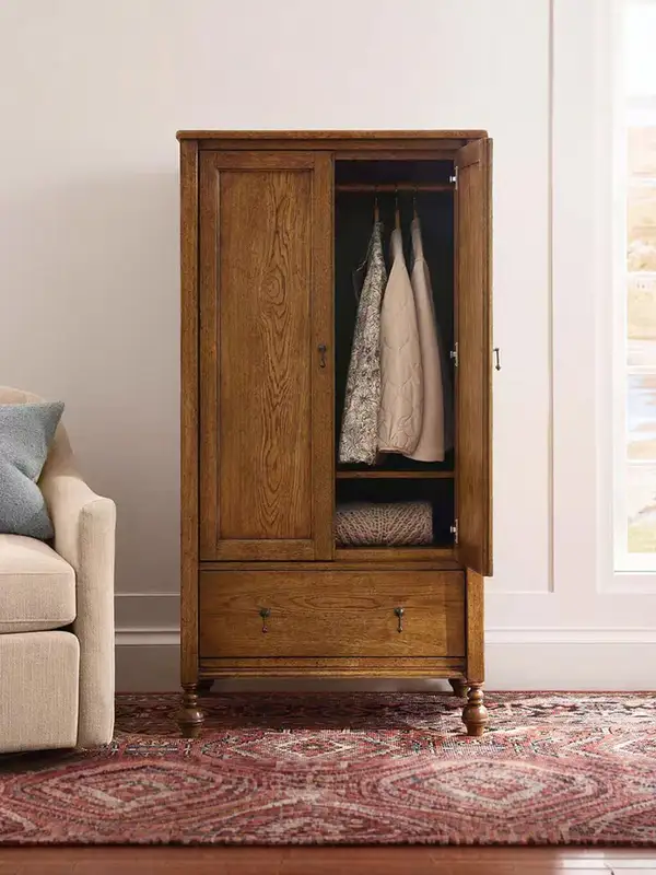 French-Inspired Solid Wood Storage Storage Cabinet — product image 4