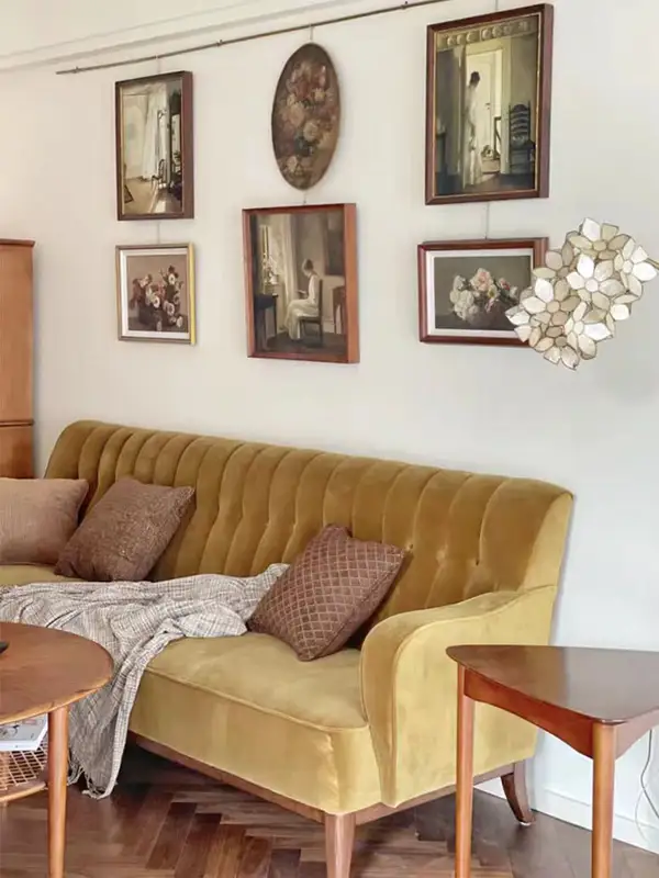 French-Inspired Upholstered Sofa — product image 2