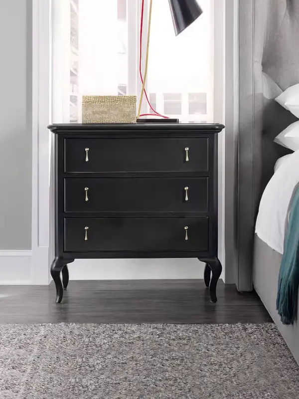French-Inspired Solid Wood Storage Bed — product image 1