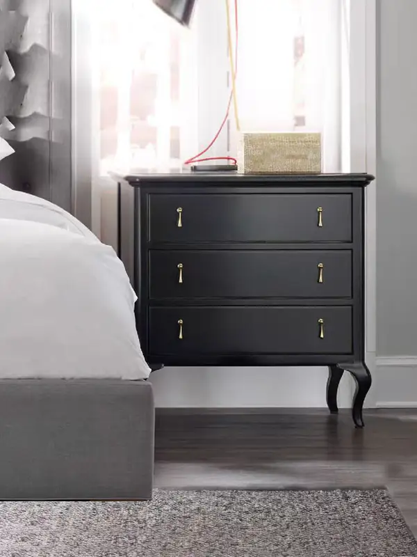 French-Inspired Solid Wood Storage Bed — product image 2