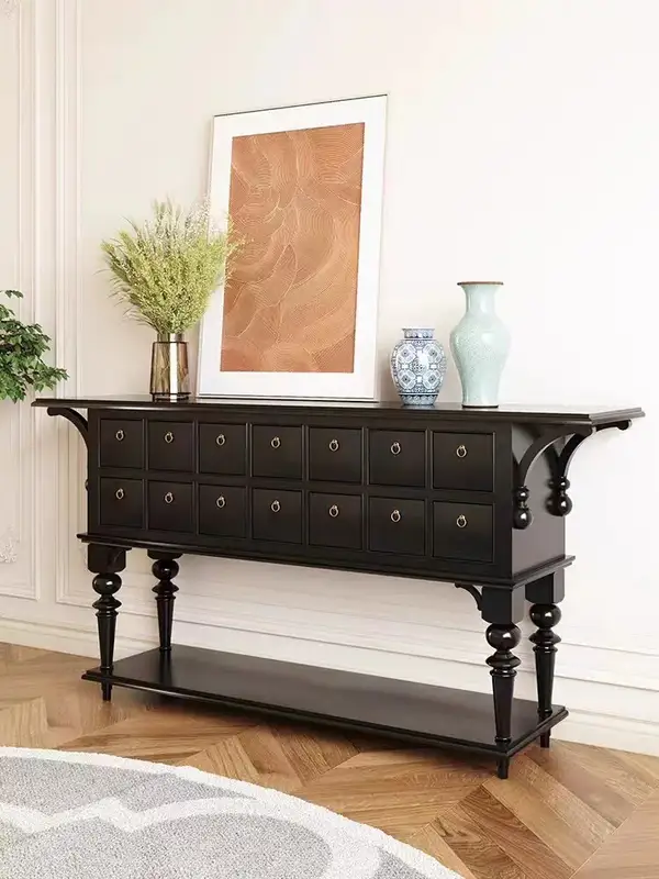 French-Inspired Solid Wood Storage Chest of Drawers — product image 2