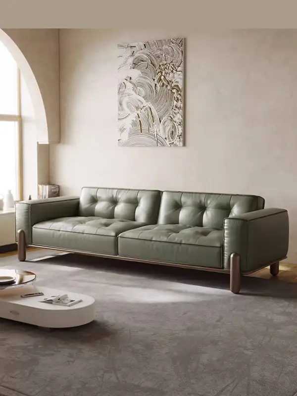 American-Style Mixed-Material Sofa — product image 2