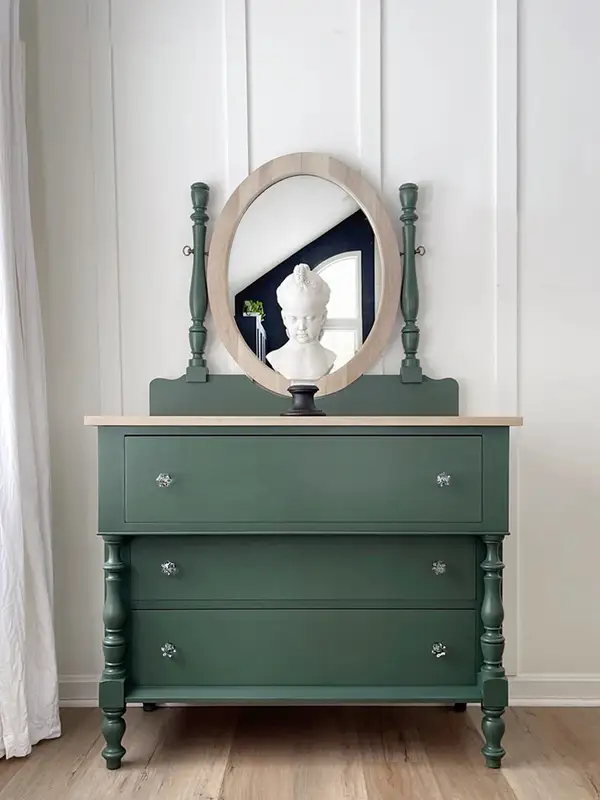 French-Inspired Solid Wood Chest of Drawers — product image 1