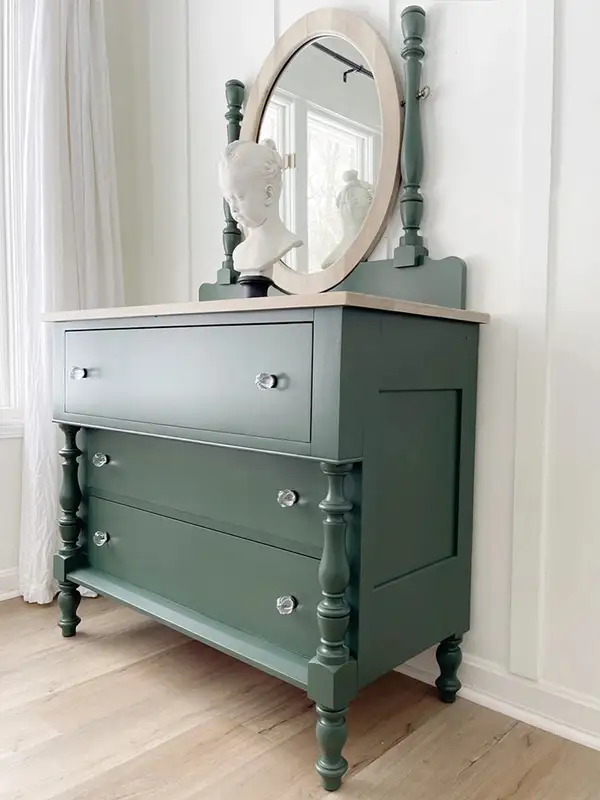 French-Inspired Solid Wood Chest of Drawers — product image 2