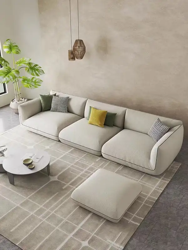 Vintage-Inspired Upholstered Sofa — product image 3