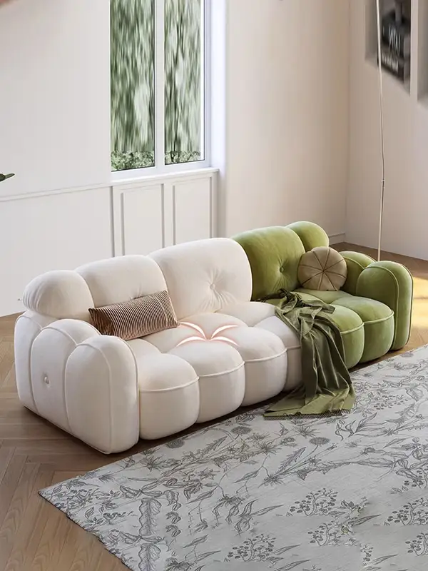 French-Inspired Upholstered Sofa — product image 1