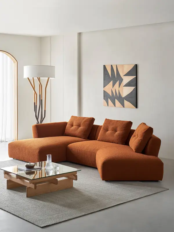 French-Inspired Upholstered Sofa — product image 1