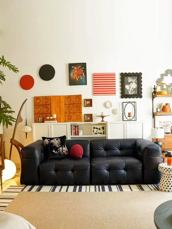 French-Inspired Upholstered Sofa — product image 1