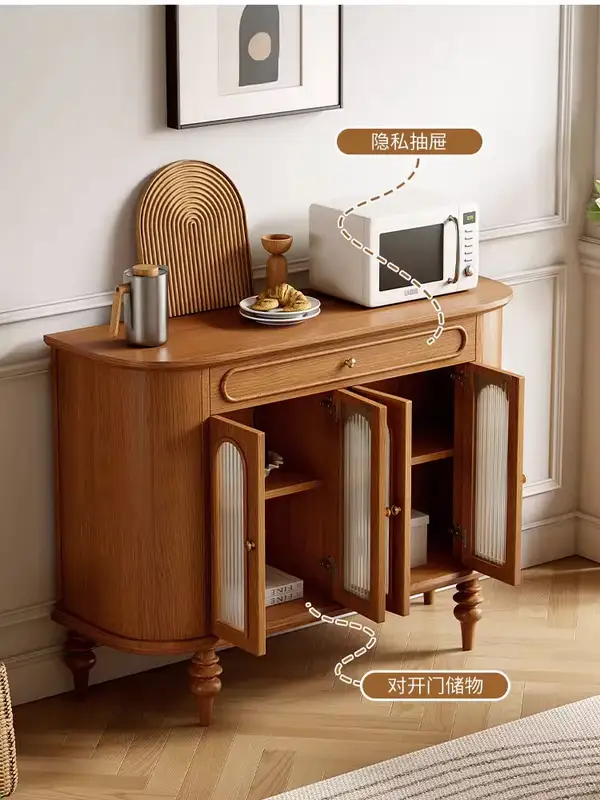 French-Inspired Solid Wood Storage Sideboard — product image 3