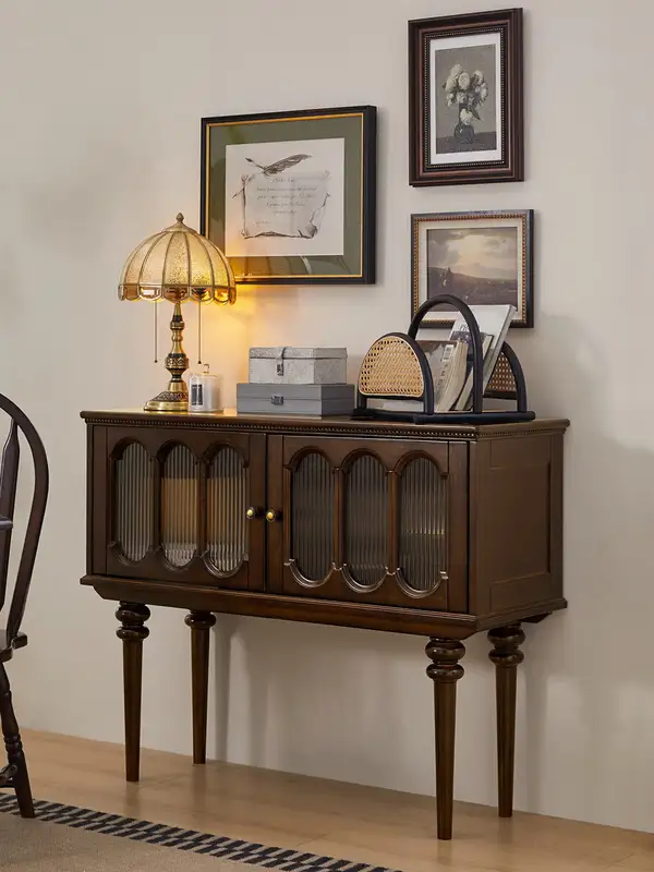 French-Inspired Solid Wood Storage Sideboard — product image 3