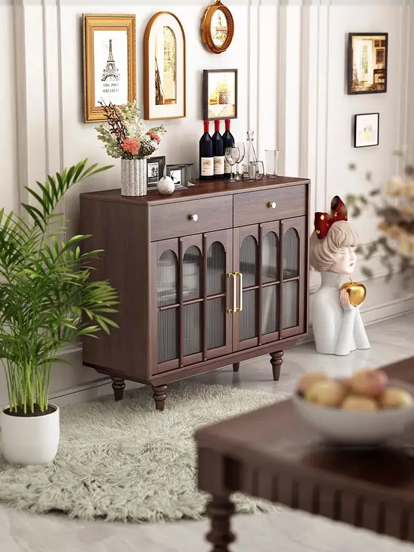 French-Inspired Solid Wood Storage Sideboard — product image 2