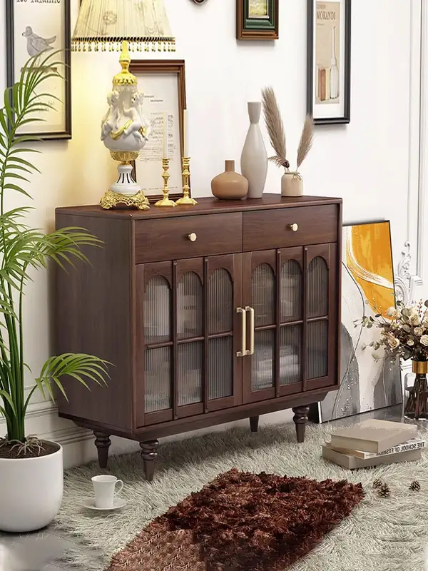 French-Inspired Solid Wood Storage Sideboard — product image 3