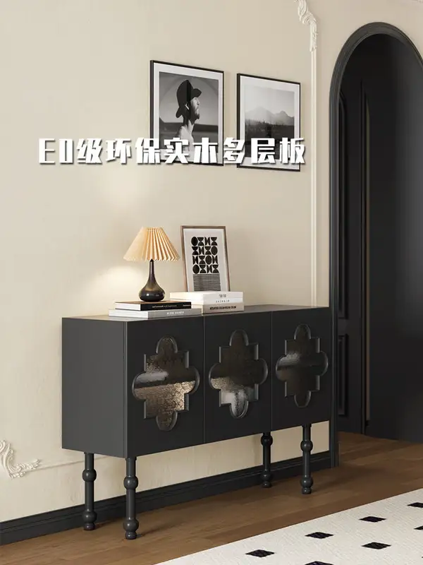 French-Inspired Solid Wood Hallway Cabinet — product image 2
