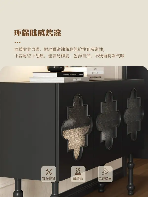 French-Inspired Solid Wood Hallway Cabinet — product image 3