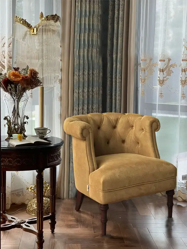 French-Inspired Upholstered Sofa — product image 1