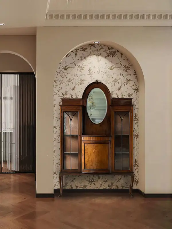 American-Style Solid Wood Storage Cabinet — product image 1