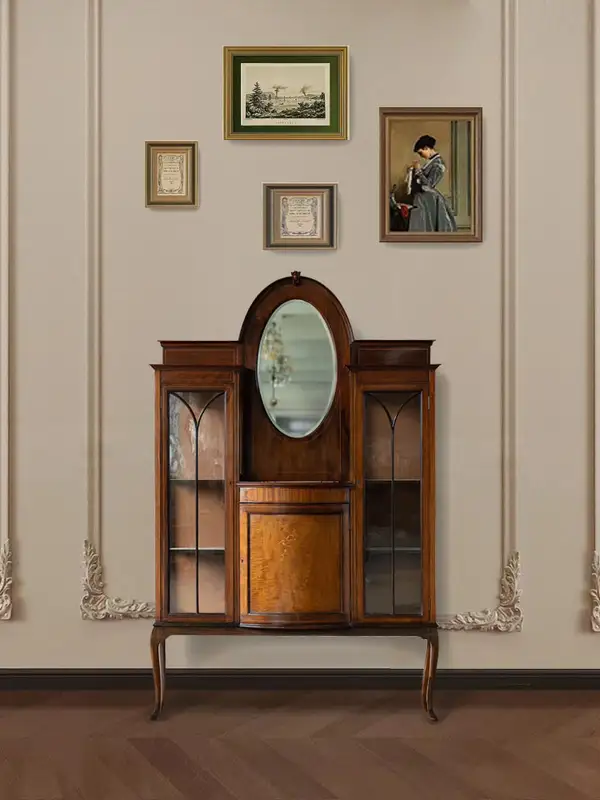 American-Style Solid Wood Storage Cabinet — product image 2
