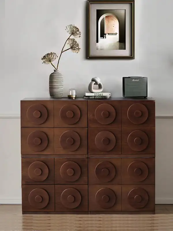 French-Inspired Solid Wood Storage Chest of Drawers — product image 2