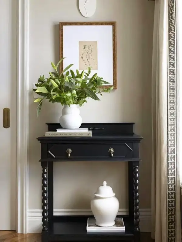 French-Inspired Solid Wood Console Table — product image 1