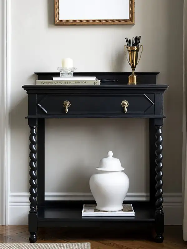 French-Inspired Solid Wood Console Table — product image 2