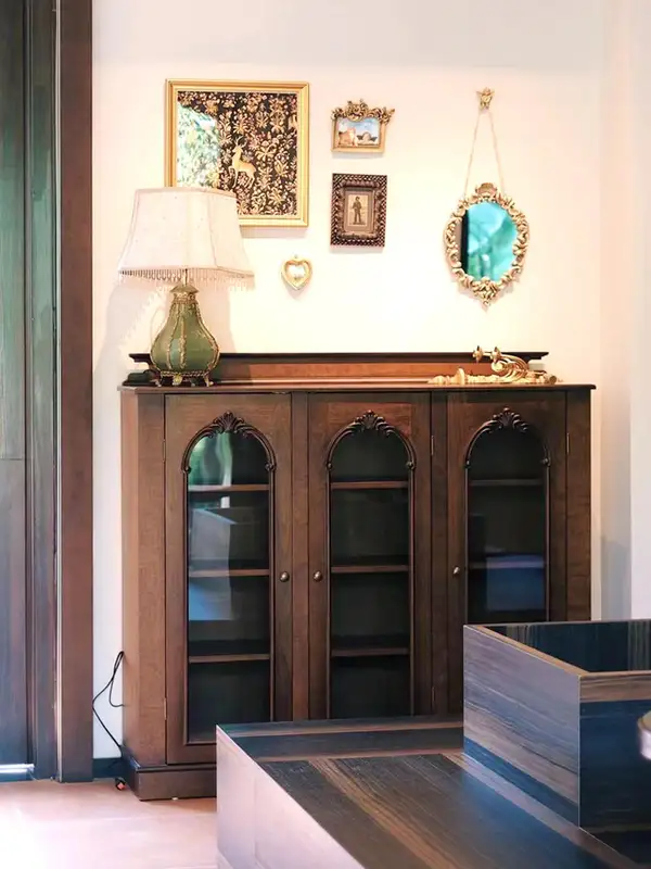 French-Inspired Mixed-Material Storage Sideboard — product image 3