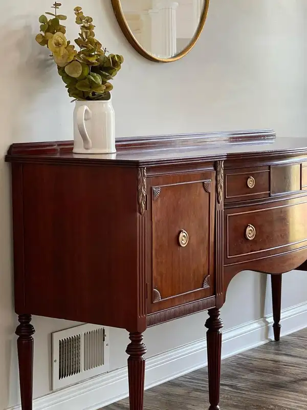 French-Inspired Solid Wood Hallway Cabinet — product image 2
