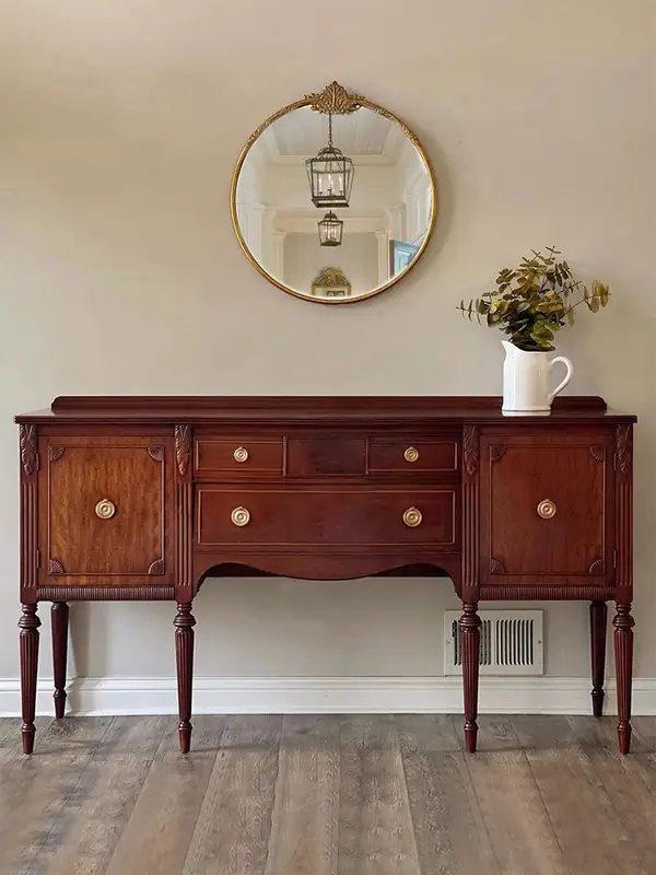 French-Inspired Solid Wood Hallway Cabinet — product image 3
