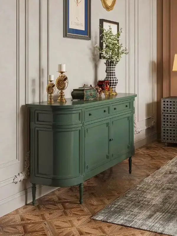 French-Inspired Solid Wood Hallway Cabinet — product image 3