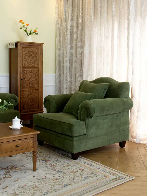French-Inspired Upholstered Sofa — product image 3
