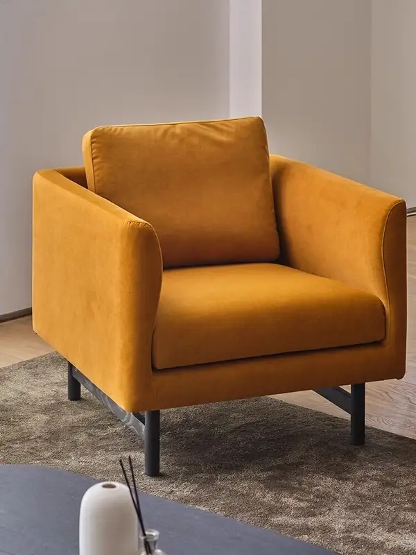 Scandinavian Upholstered Lounge Chair — product image 1