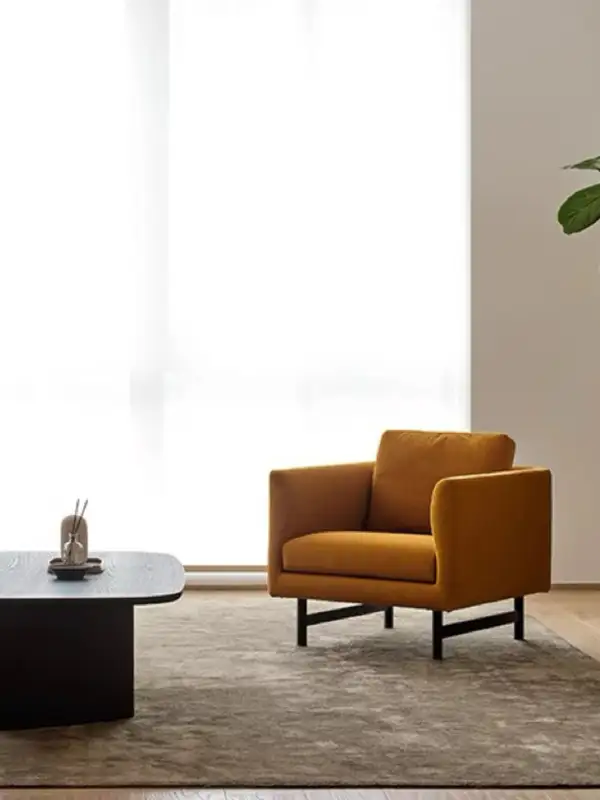 Scandinavian Upholstered Lounge Chair — product image 3