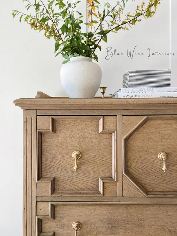 French-Inspired Solid Wood Storage Chest of Drawers — product image 3