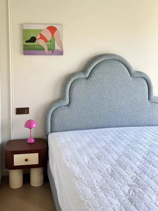French-Inspired Upholstered Bed — product image 3