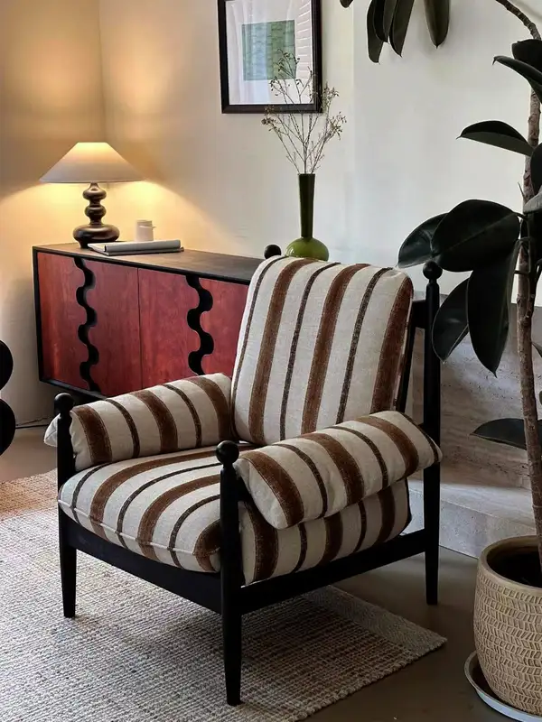 Vintage-Inspired Upholstered Sofa — product image 2