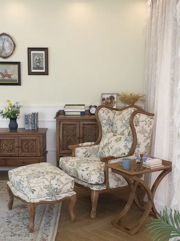 American-Style Mixed-Material Sofa — product image 3