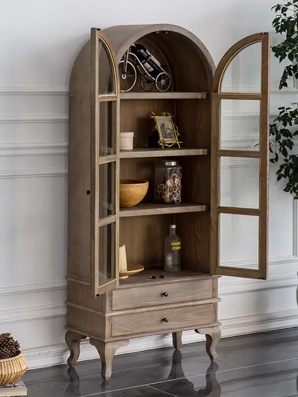 French-Inspired Solid Wood Storage Sideboard — product image 3