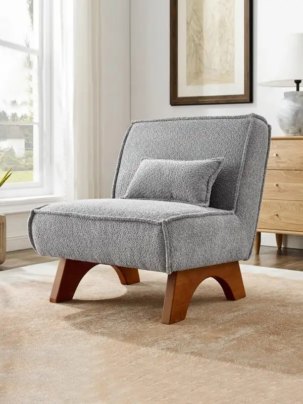 Vintage-Inspired Upholstered Sofa — product image 2