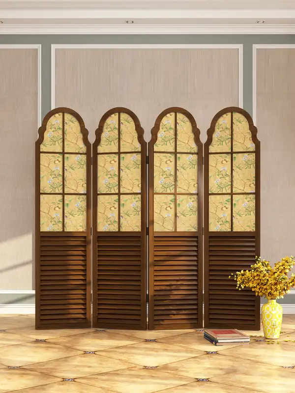 French-Inspired Mixed-Material Room Divider — product image 3