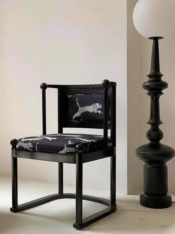 French-Inspired Upholstered Lounge Chair — product image 1