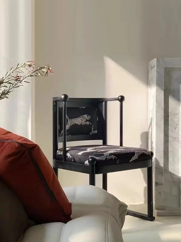French-Inspired Upholstered Lounge Chair — product image 2