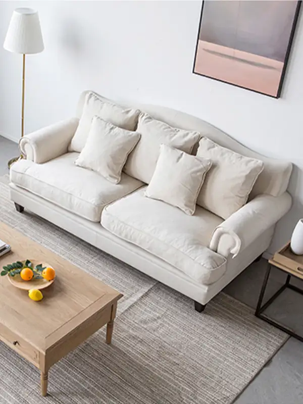 American-Style Mixed-Material Sofa — product image 3