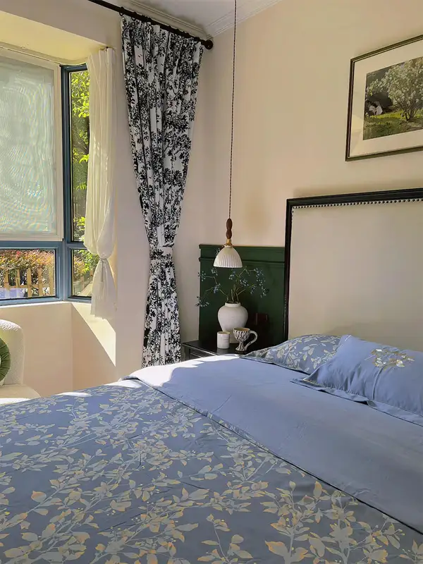 French-Inspired Solid Wood Bed — product image 3