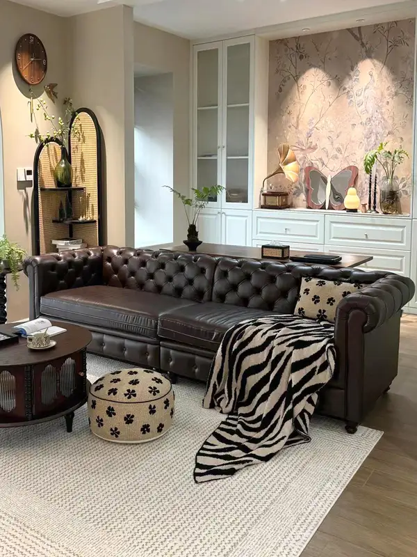 American-Style Upholstered Sofa — product image 2