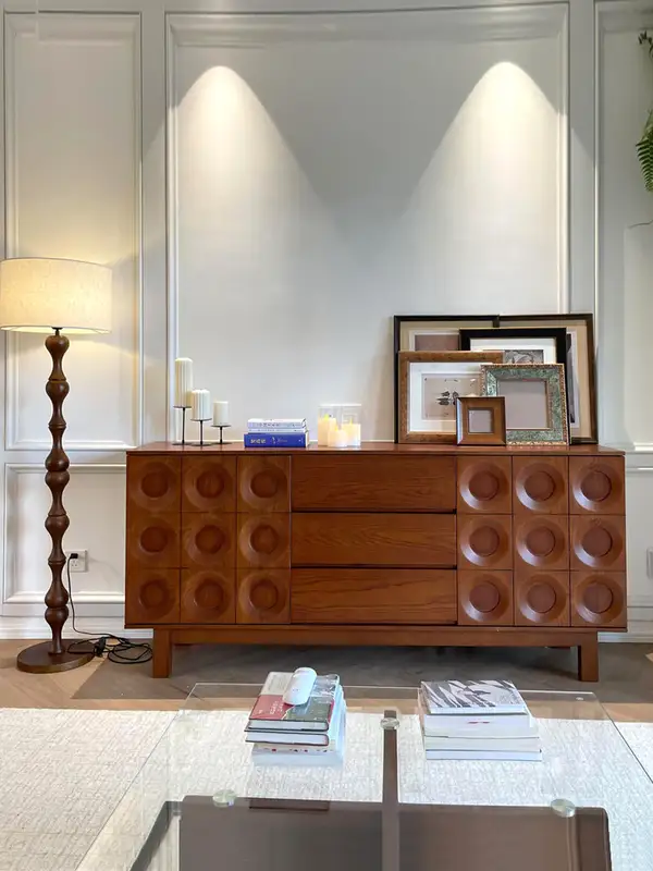 French-Inspired Solid Wood Storage Sideboard — product image 3