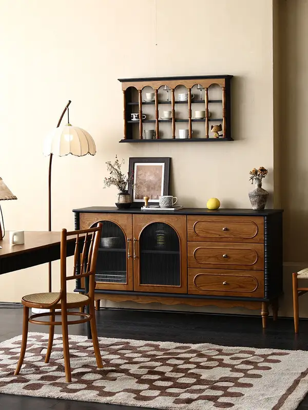 French-Inspired Solid Wood Storage Sideboard — product image 3