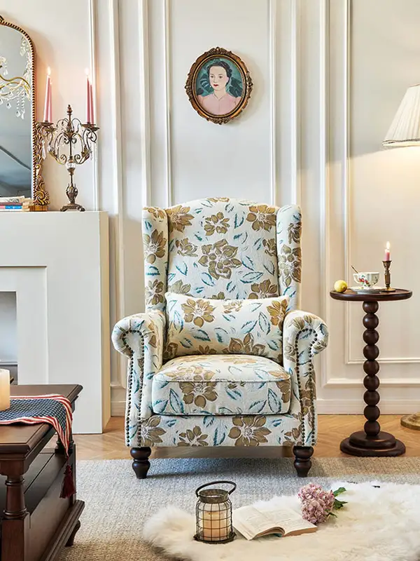 French-Inspired Upholstered Sofa — product image 3