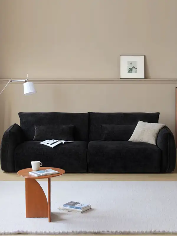 French-Inspired Mixed-Material Sofa — product image 2
