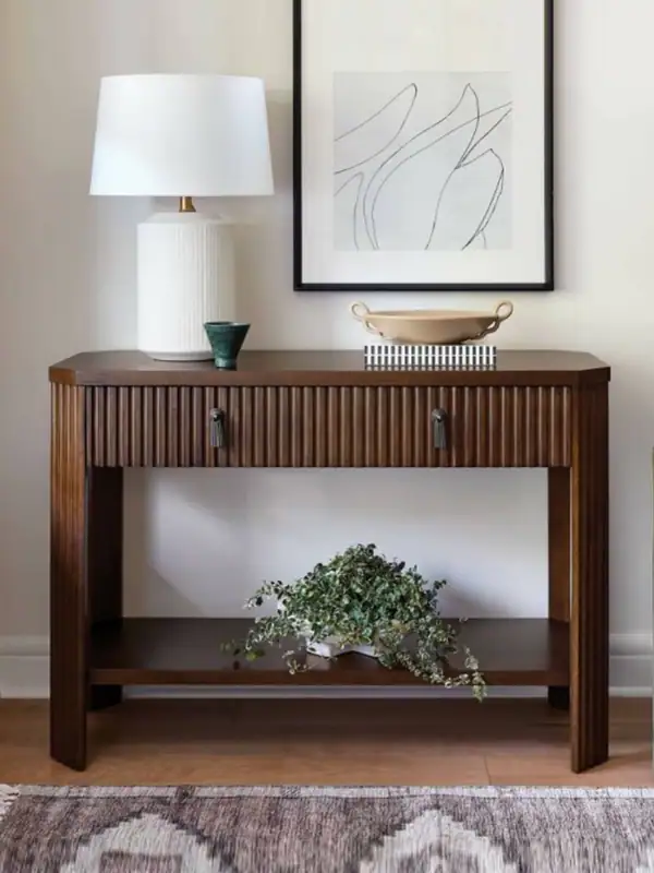 American Country Storage Console Table — product image 3