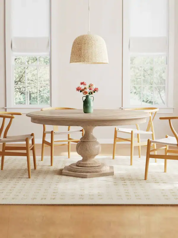 American-Style Round Dining Table — product image 2
