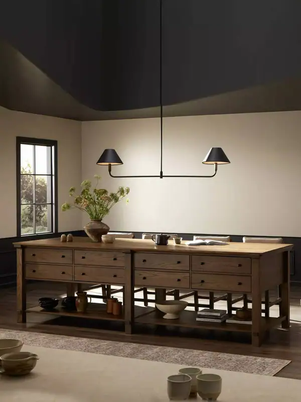 American Country Storage Kitchen Island — product image 1